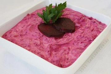 Yoğurtlu Pancar Salatası Tarifi ve Malzemeleri